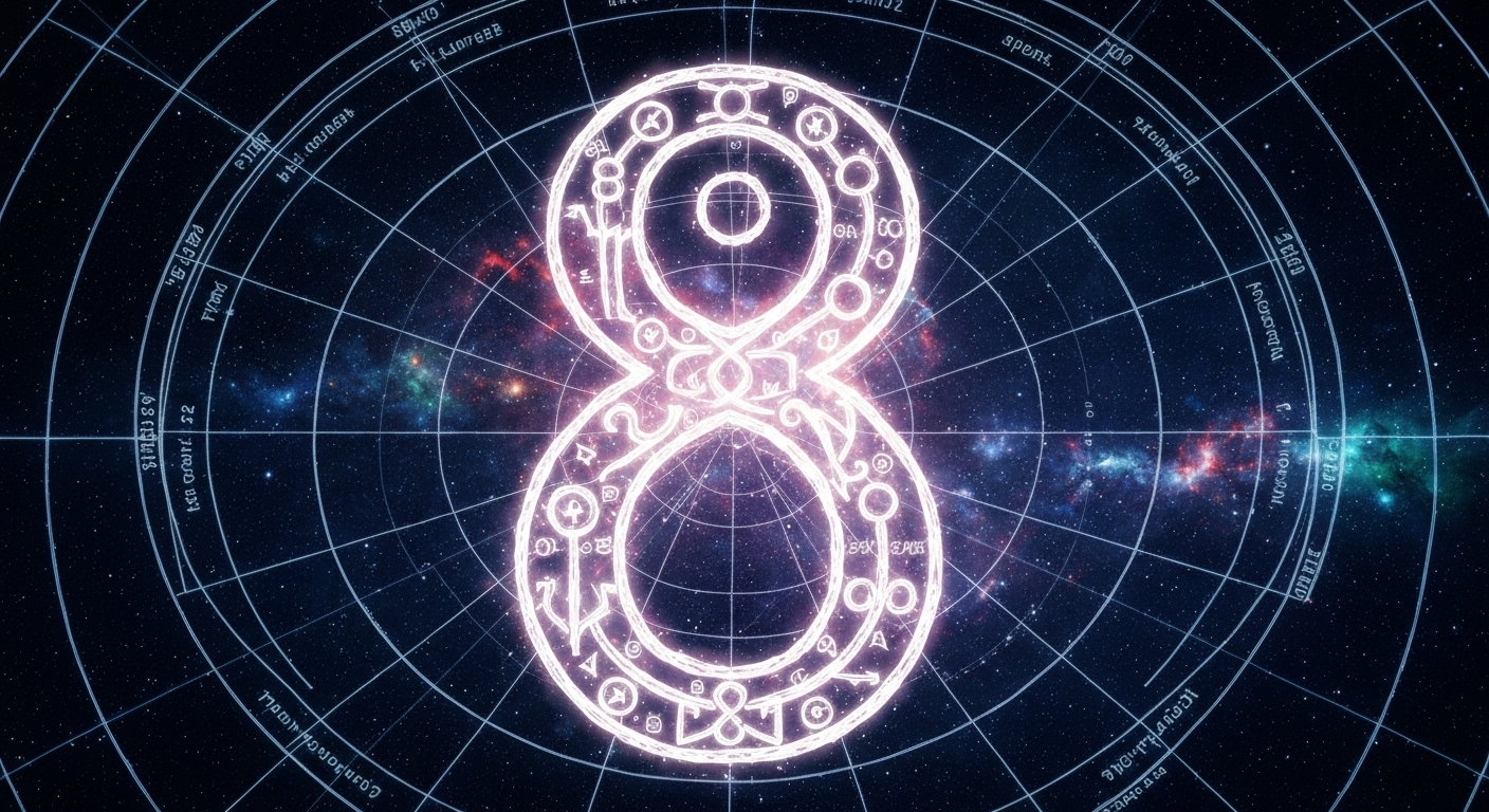 In Astrology If 8 Number Meaning: Your Life Path Revealed Key Highlights In numerology, the numerology number 8 connects to the planet Saturn. This life path is about working hard to reach abundance and prosperity. The symmetrical shape of this number looks like the infinity sign. People see this as a sign of karma. It is also about finding balance between life’s material things and the spiritual side. Those with this destiny number often feel ambition and have a lot of resilience. They want success and are known for perseverance. A strong focus on hard work is also part of who these people are. In astrology, the number 8 links with zodiac signs like Capricorn. These zodiac signs show lots of determination and often reach goals through hard work. A big task for people with numerology number 8 is finding balance between material life and spiritual growth. Many times, they meet hard times. They only reach their destiny by showing resilience. Introduction Have you ever wondered what the numbers in your life can show you? In the world of numerology and astrology, each number has its own power. When a number connects to your birth date, it gets even more special. Every number gives off a unique energy that can tell you more about yourself. The number 8 is strong and carries a lot of meaning. It has its own vibration and can help you understand more about your life path and what you are here to do. If you learn about number 8 and how it works for you, you can see more about who you are, what you do well, and what can come next. Now, let's see what number 8 tells you about your life path and your own potential. Understanding Number 8 in Astrology The number 8 the be important in both astrology and numerology. People get to see its symmetrical shape a lot, and that stands for balance and infinity. The shape of 8 show there is a flow of energy that does not stop, going on all the time. In astrology and numerology, it also say about growing and about being linked with one another, over time. In astrology, the number 8 connects with the planet Saturn. Saturn is called the great teacher in the zodiac. Because of this, number 8 shows hard work, discipline, and being responsible. If your life path number is 8, you will focus on reaching goals and finding balance between money and the spirit. Your destiny in life comes from lessons and your hopes under the effect of Saturn. Historical and Cultural Origins of the Number 8 People have always liked the number 8. This is not new. It goes way back and is seen in many countries. The number 8 has a symmetrical shape with closed loops. The shape looks like infinity. This means it is like something that never ends. People feel it shows endless energy, how things keep going in cycles, and a tie between our world and something more spiritual. In many cultures, people think the number 8 is important. It has a lot of meaning and value. In Chinese culture, 8 is known as the luckiest number. You will see people try to use 8 for things like wedding dates or home addresses. They believe 8 brings good luck. The hope is to also bring more abundance and prosperity. The connection between 8 and things like wealth or good results is strong in these cultures. In spiritual ways found in India, the number 8 and karma are strongly linked. People feel the number 8 shows perfect balance. They say what you give out, you get back in the same way. This idea of karma says you must take responsibility for what you do. It shows that your choices can change your life path. Connection Between Astrology and Numerology for Number 8 Astrology and numerology often go together, especially when talking about the numerology number 8. In astrology, the planet Saturn controls this number. Saturn is also known as the ruling planet of Capricorn. That is why the numerology number 8 is connected to Capricorn. A lot of people link Capricorn and Saturn with things like ambition, discipline, and caring about the material world. The planet Saturn explains how the numerology number 8 fits into both astrology and numerology. This connection shows that the material world is important to people who have this number. There is a strong link in other mystical ideas too. For example, in tarot, the number 8 goes with the Strength card. The Strength card shows inner willpower, control, and being determined. People also feel these things with Saturn and Capricorn. If you feel a strong 8 energy in you, your horoscope may talk about resilience and chasing big goals. Sometimes, people think the number 8 means problems. The number has a connection to Saturn and karma, so it can seem hard or rough. But that is not the whole truth. The meaning of 8 is to help you feel steady between hard times and when you feel you win. It teaches you to use hard work to make things better. The work you do is not meant to make you feel tired or sad. It helps you get a good and strong future. Hard work is what lets you build something great that stays. Core Personality Traits of Number 8 Individuals If you see the number 8 often in your numerology chart, it shows that you have a life path full of inner strength. You likely have a strong and lively personality. People with this number are tough and they bounce back from hard times easily. You always look for ways to do well. Hard work does not scare you, and you go after what you want. Your resilience helps you stand firm, even when it gets hard. Your strong will can help you both with work and in your personal life. The road you travel is full of goals and the results you want. You feel you have control many times. You try hard to get what you want. If problems come up, you use your clear thinking to fix them. You do not stop easily. You keep going until you have answers, no matter if there are things in the way. Now, let’s talk about the biggest strengths and challenges you can get with this destiny. Strengths Exhibited by Those with Number 8 in Astrology One thing about a number 8 personality is their strong perseverance. You can keep going, no matter what comes your way. You have endurance that gets you through hard moments and helps you move forward. Your resilience makes you able to face problems and see a chance for something good instead. This helps you grow and find prosperity. The way you be is their big part of who you are. Your natural push and the way you think make others want to follow you. People feel your strong presence. They give you respect and feel admiration for how you lead and take control. You know how to make good choices right from the start. Your skill in leading helps you do well in life. This keeps bringing you good things and helps you find new ways to win again and again. Key strengths of the number 8 include: Ambitious Drive: You have a strong will to meet your goals no matter what comes up. You keep going and do not quit. Karmic Balance: You feel when it is right for you to help others. You know how to give back, so things feel fair for people. Enduring Fortitude: You get through hard times and keep moving forward. You handle problems with patience and a clear mind. Natural Leadership: You find it easy to guide and inspire people. You know how to help a group do their best. Challenges Faced by Number 8 Personalities The number 8 is strong and has a lot of energy. But it comes with some problems too. A big need to do well makes people think a lot about the material world. If you focus too much on things or money, people may say you only care about stuff. You may look like you care more about things than about people. This can lead to negativity. Some people may not know what you want or feel upset when they are with you. Another thing that can be a problem is the wish to boss people around or control things. You might feel really sure of yourself and feel your choices are right. This often leads you to not listen to what others say. At home or at work, this can make things tense between you and the people you are with. Karma is a part of the number 8. It is important to work with other people and find a good balance between your own power and working together. You can use your inner strength to help with this. Common problems that number 8 types often face are: Materialism: This is when people care too much about money and the things they own. They may feel it is important to show everyone their status. Authoritative Nature: A person who is like this may always try to take control. They often do not listen to what other people say. Work-Life Imbalance: When you focus a lot on work, you may not spend enough time with close people. This can make you forget about your important relationships. Career Pathways Influenced by Number 8 in Astrology If you have a numerology number 8, you feel strong about working hard and doing well at your job. This destiny number makes you want to take the lead at work. You feel good when you can use hard work and stay in control. People with this numerology number like being the one in charge. You never hide from doing what needs to be done. You feel good when you make choices and guide others. That is what your destiny number brings you in life. This strong drive makes you a good fit for jobs where you need planning, control, and working with money. Your way forward is about building, managing, and leading. In the next steps, we will look at the jobs where a number 8 does well. We will also give some tips to help you grow in your work life. Professional Success and Leadership Qualities People with a strong number 8 in their chart are natural leaders. They have good management skills. They know what they want and stay focused. Many times, these people do very well in business and with money. If your birthdate is on the 8th, 17th, or 26th, your destiny is to lead others. You be born to build something that lasts. This can help you and people close to you find real prosperity in your work and life. There is a good chance for big growth and success as time goes on. You feel a strong connection to the material world. You know what will work, and what will not. This helps you start businesses, lead teams, and manage people well. You want more than success for yourself. You want to build something big. You hope it will stay after you are gone. You want people to remember your name. Here are some good jobs for someone with a number 8 personality: Career Field Why It's a Good Fit Business/Finance You have a natural affinity for money management, speculation, and leadership. Law Your logical, structured thinking and drive for justice make you a formidable presence. Engineering Your practical, no-nonsense mindset is perfect for problem-solving. Medicine (Surgeon) Your decisive nature and ability to handle immense pressure are key assets. Opportunities for Growth and Overcoming Obstacles The life path for someone with the number 8 can be hard at many times. You might face big problems that feel too tough to fix. These problems are not here to block you. The problems help you be strong and give you wisdom. If you are number 8, you get better as a person when you find clarity and balance, even as you go after what you want most. No matter how busy life gets, your resilience will help you on the way. Embracing your spiritual side matters on this journey. When you connect with karma, you see that real power is in balance and not just control. As you learn this, you grow to be a better leader. Your endurance is important too. It lets you keep going, learn important lessons, and have the strength to improve and help others. To help you grow as a person and get past trouble in life, you need to focus on: Practicing Gratitude: This can help you stop wanting more things. It lets you see what others bring to your success. Developing Empathy: Try to understand things the way other people do. This will help you connect better with people at work and make you a leader they like. Finding Work-Life Balance: This makes your personal life feel as good and as successful as your job. Conclusion To sum up, knowing what the number 8 means in astrology can help you get to know your life path much better. If you or someone you know is an 8, you may see strong leadership and a lot of resilience. These can help the person deal with tough times and bounce back. When you take both the good and hard parts of being an 8, you may feel steady and can make better choices in work and in your personal life. Use these traits and you could grow more. Seeing how the number 8 shapes you can change how you feel and think about life. If you want to know more about astrology or have any questions, feel free to reach out! Frequently Asked Questions Is the number 8 considered lucky or unlucky in astrology? In astrology, the number 8 is more than just lucky or bad luck. This number is ruled by Saturn. Saturn can bring a lot of hard work and sometimes tough lessons. Because of this, some feel the number 8 is unlucky. But the number 8 can also lead to great prosperity and success. If you work hard, you can make your own luck with this number. How does number 8 impact relationships and love life in astrology? People who have the number 8 in numerology are very loyal. They care about their partner, and you can trust them. A lot of their energy goes into work, though. This means they can give less attention to their love life at times. When they feel close to someone, they want that person to show them admiration and affection. They feel most at home with zodiac signs or people with numerology numbers like 1 and 4. That is because those groups notice their hard work and value their dedication. What is the spiritual meaning behind the number 8 in astrology? The number 8 is seen as special, and has a spiritual meaning for many people. It stands for balance, karma, and the idea of infinity. The number has a unique energy that goes in a loop, always moving between what you have and what is inside you. It teaches us that we can find our destiny and feel real power, if we have strong hope and give thanks. The number 8 also helps us understand karma, and shows that what we do today comes back to us later.