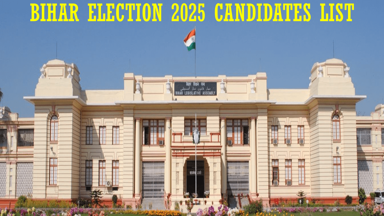 Bihar Election 2025 Candidates List
