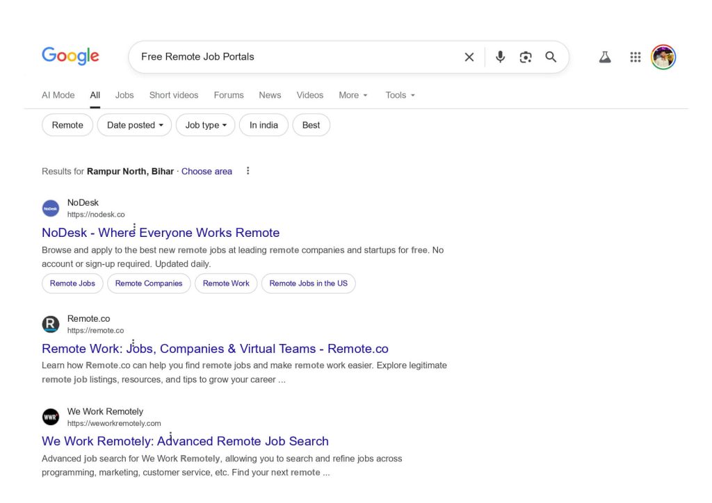 Free Remote Job Portals: Your Guide to Opportunities | Hire Right Candidate