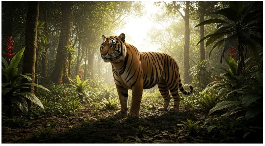 Smallest tiger subspecies