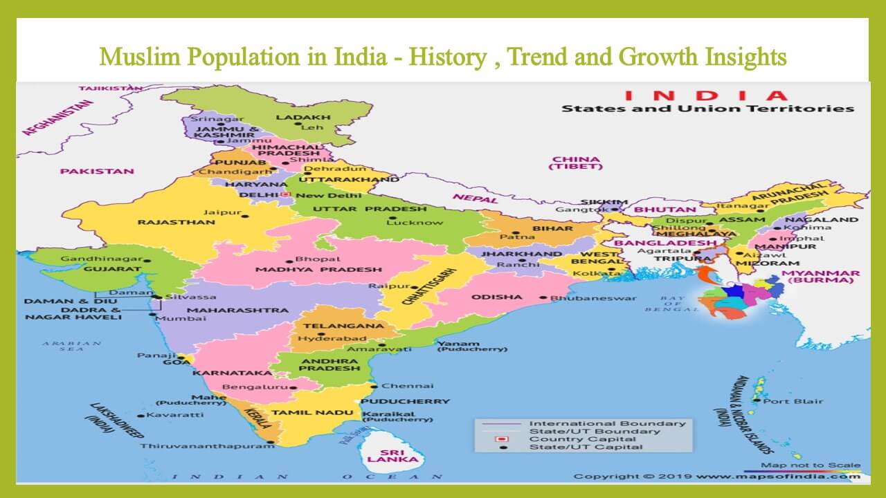 Muslim Population in India - History , Trend and Growth Insights
