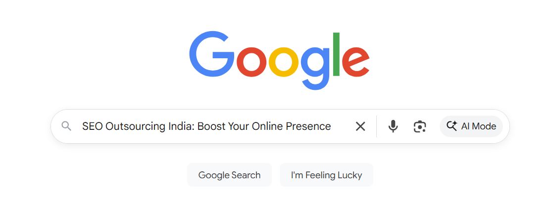 SEO Outsourcing India: Boost Your Online Presence