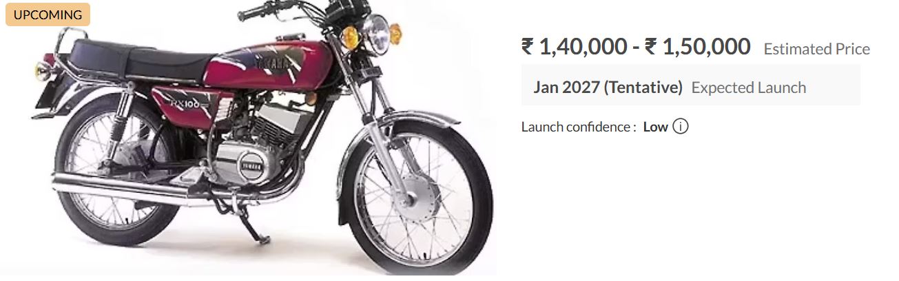 New Model Yamaha RX 100: Specs, Features, and Expectations