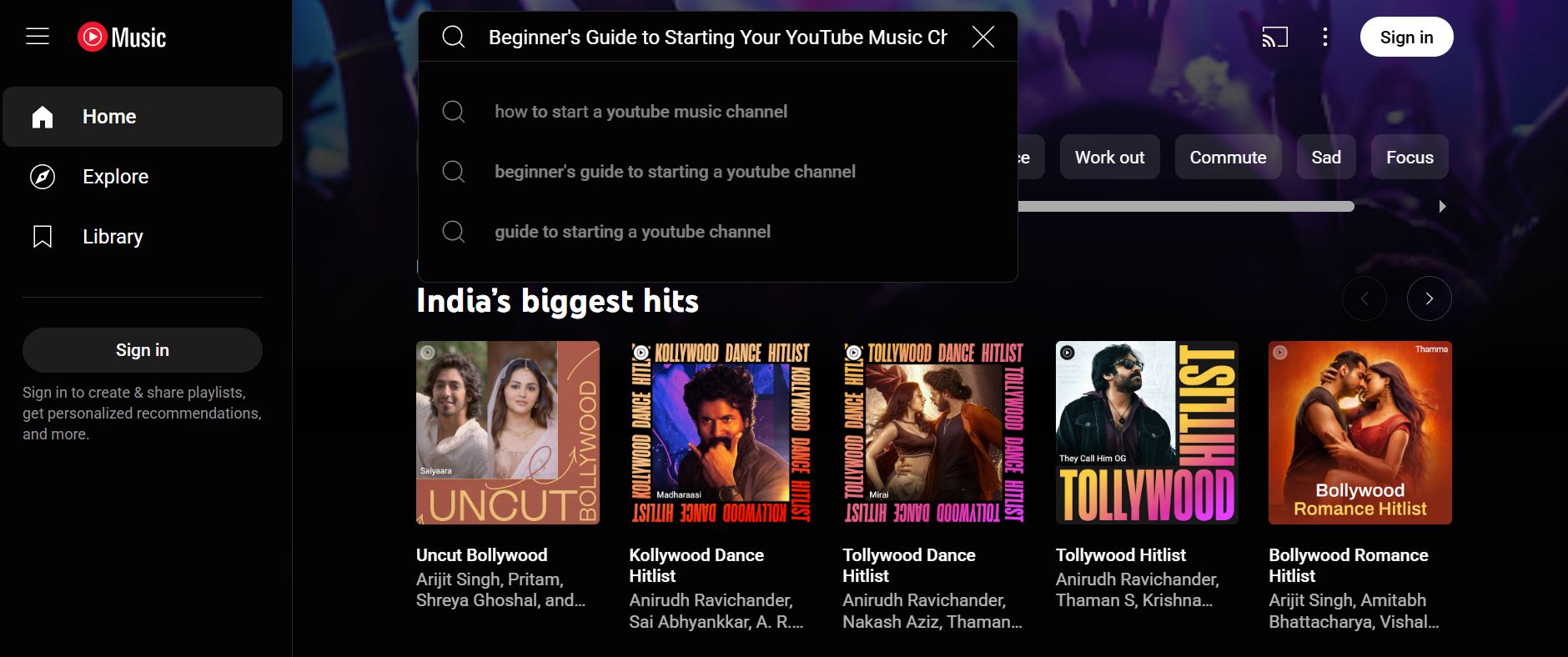 Beginner's Guide to Starting Your YouTube Music Channel