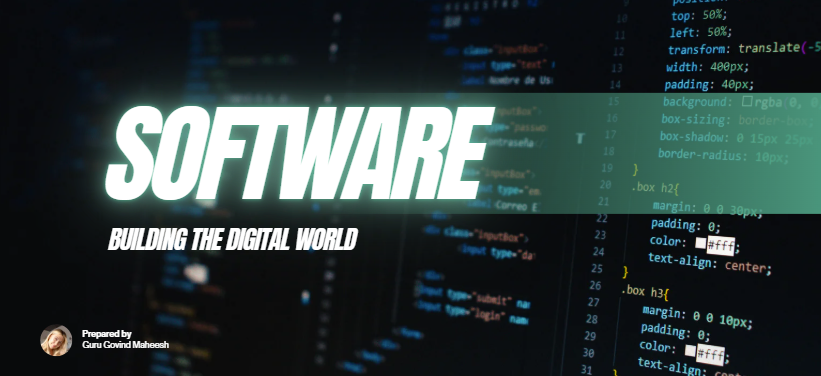 Software | Definition, Types, & Facts | Guru Govind Mahesh