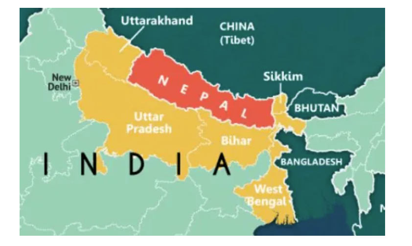 Understanding the India and Nepal Border Name and Map